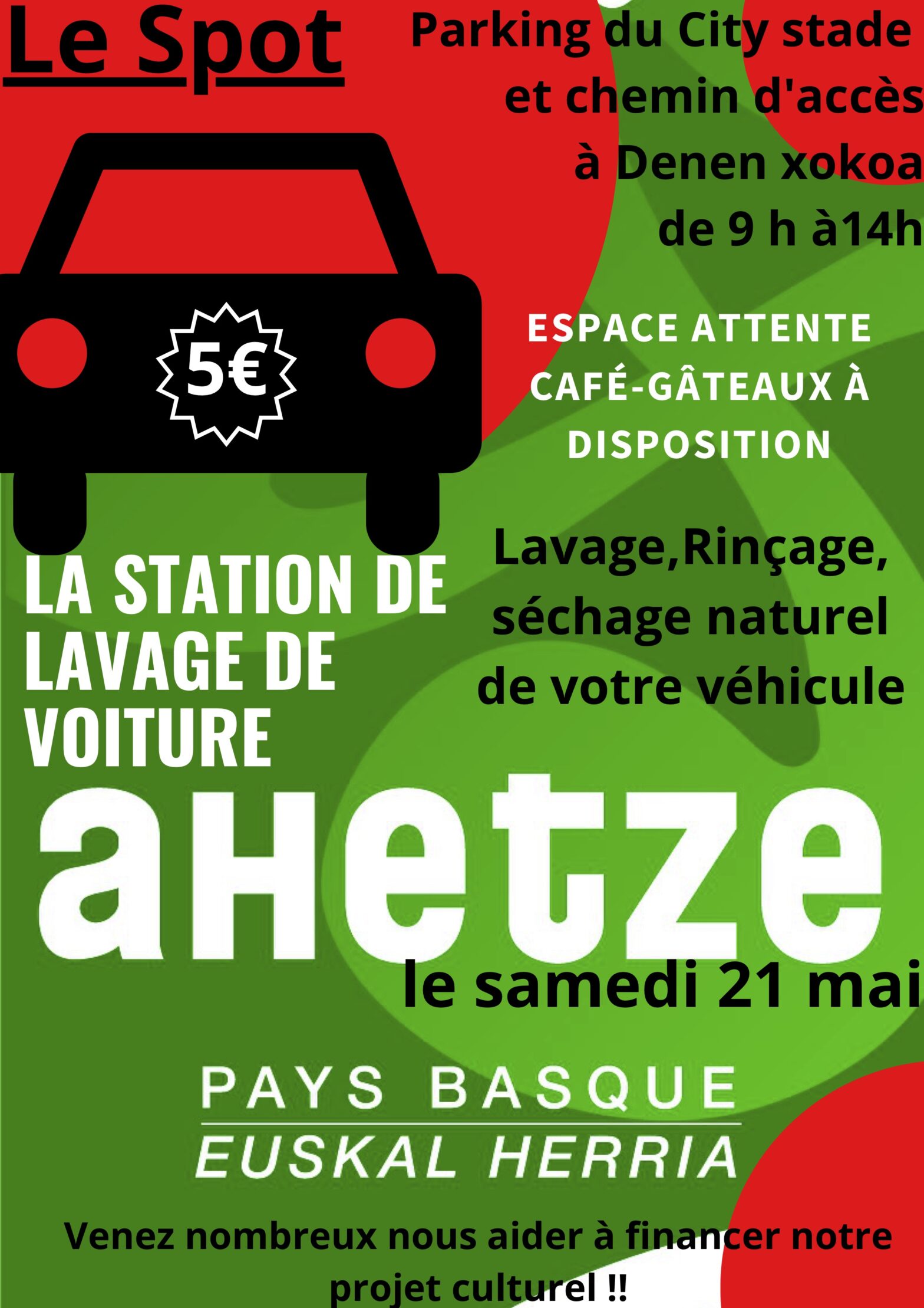 lavage auto du SPOT