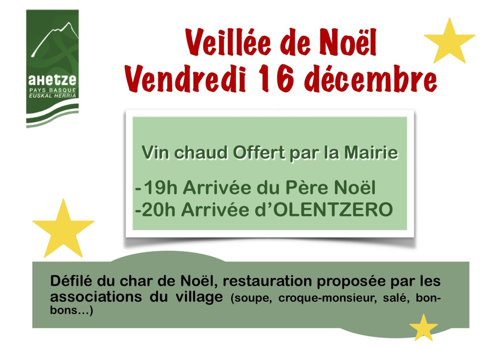 veillée de noël